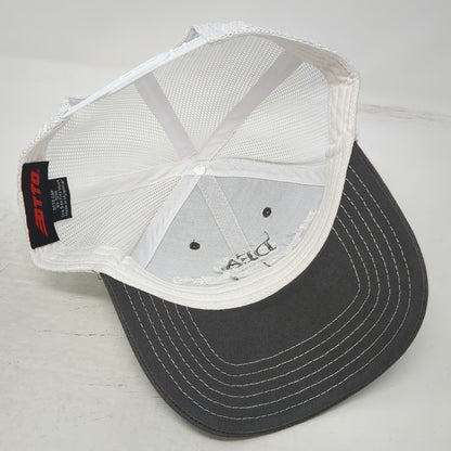 Otto Trucker Hat Gray White One Size DFA Dillabaugh's Flooring America Snapback