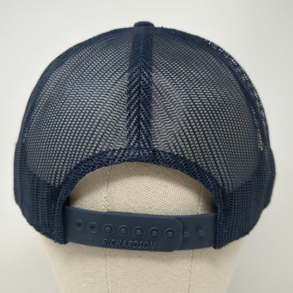Richardson 5 Panel Blue One Size Hat Peregrine Squadron Boise Idaho Flat Bill