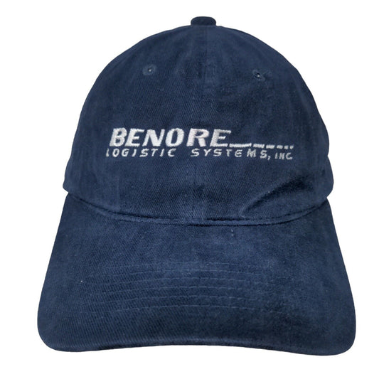 Benore Logistic Systems Inc. Slideback Hat Blue One Size Embroidered