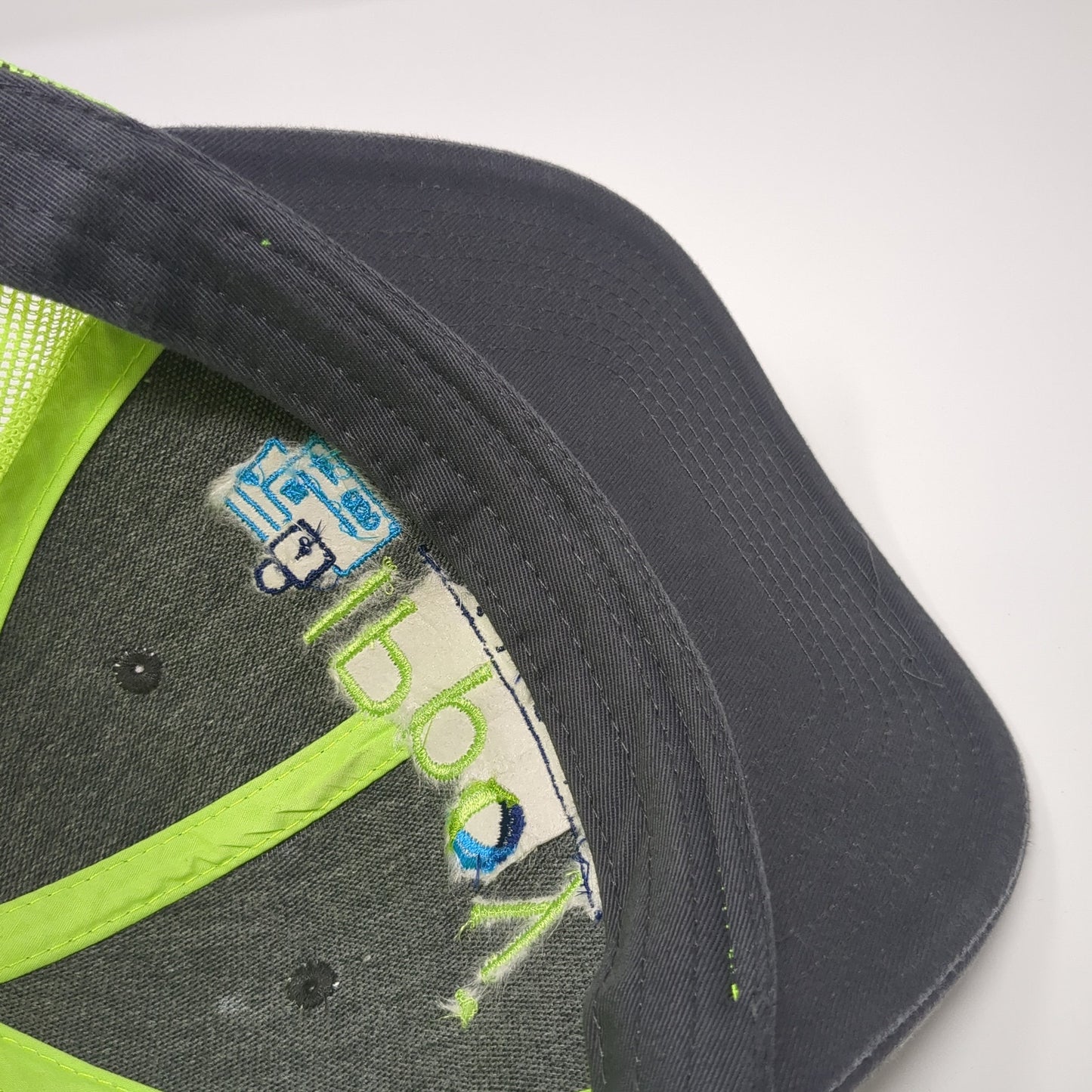 IP Poy Snapback Trucker Hat Multi One Size Mesh Back Port Authority