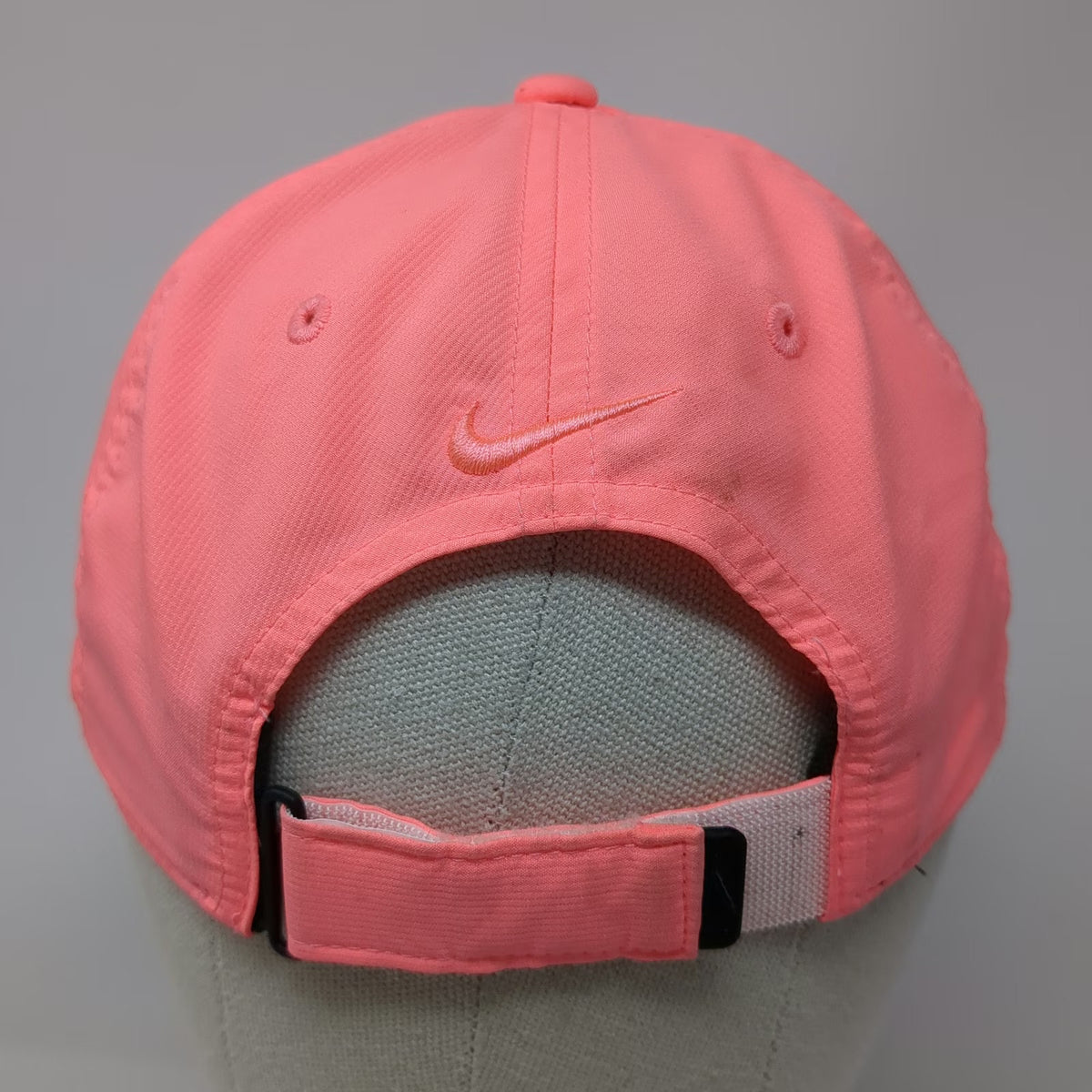 Nike Baseball Cap Pink One Size Legacy91 Dri-FIT Gray Adjustable Strap Hat