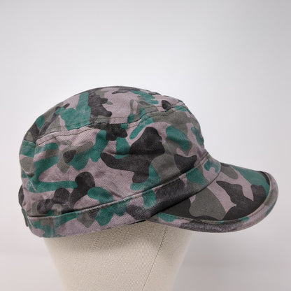 Scala Pronto Strapback Cadet Army Hat Multi One Size Camo Embroidered