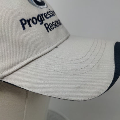 Progressive Water Resources Strapback Hat Cream OSFA 6 Panel Hit Wear