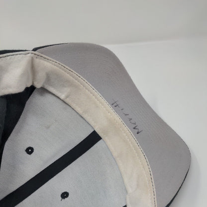 Campo & Poole Distributing Adult Strapback Hat Black One Size Pacific Headwear