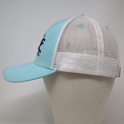 Ouray Trucker Hat Blue One Size Grand Canyon Embroidered Mesh Snapback Hiking