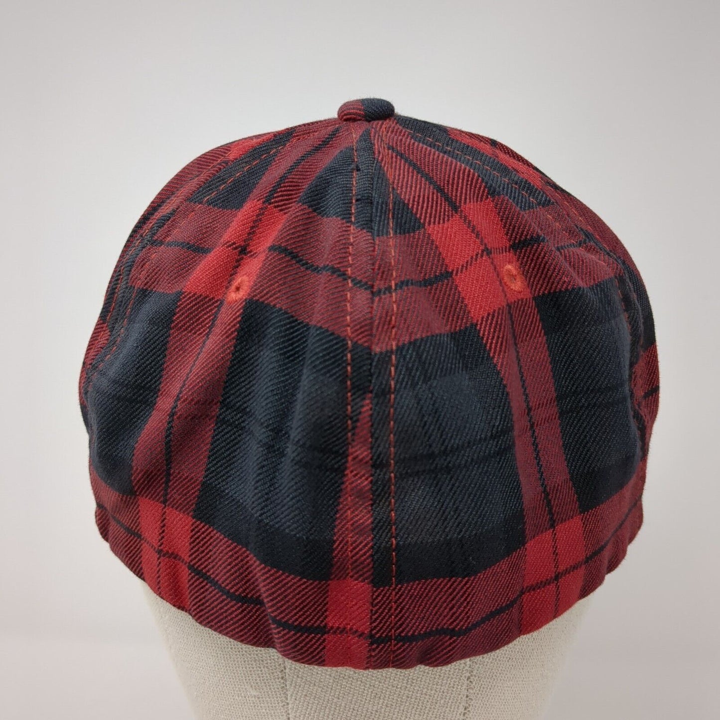Idaho Tree Gun Fitted Hat Multi S-M Plaid Embroidered Flexfit Yupoong