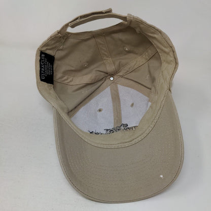 Swat Exterminating Co. Strapback Hat Tan One Size Ultra Club Classic Cut