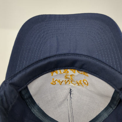 Rancho El Mirage Welton AZ Strapback Hat Blue One Size Adjustable Embroidered