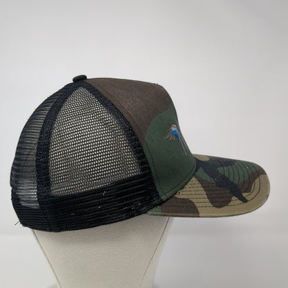 MM Wings Snapback Mesh Back Trucker Hat Multi Camo One Size New Era