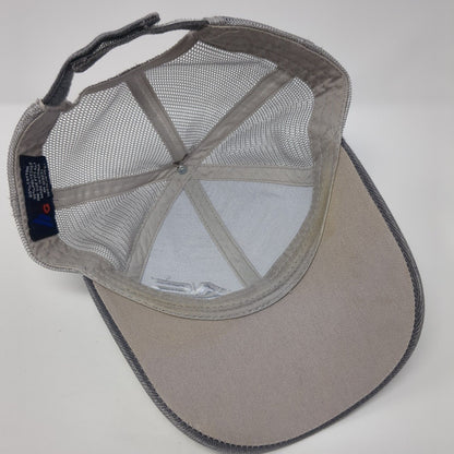AS Agri-Stor Strapback Mesh Back Trucker Hat Gray One Size HG 6 Panel