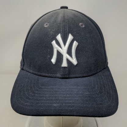 New York Yankees Strapback Hat Blue New Era 9Forty Embroidered Logo MLB