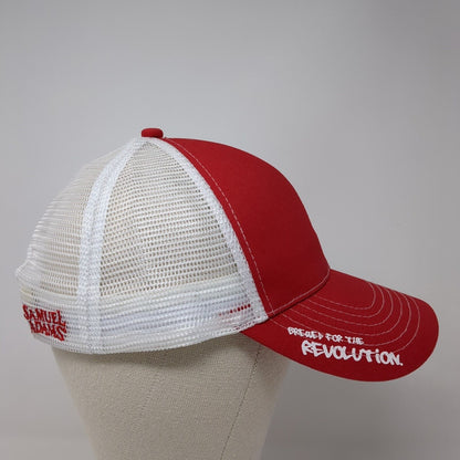 Samuel Adams Rebel IPA Brewed For The Revolution Snapback Trucker Hat Red OS