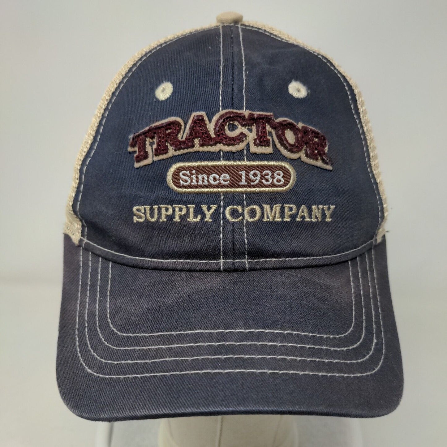 Tractor Supply Company Strapback Trucker Hat Multi One Size Mesh Back