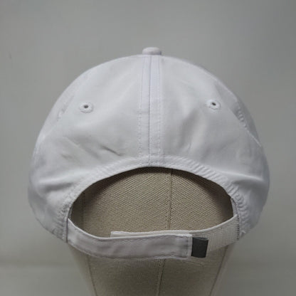 Sweat St. Pete Strapback Hat White One Size Embroidered 6 Panel Core 365