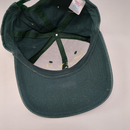 Izzy's Steaks & Chops Snapback Hat Green One Size Embroidered KC