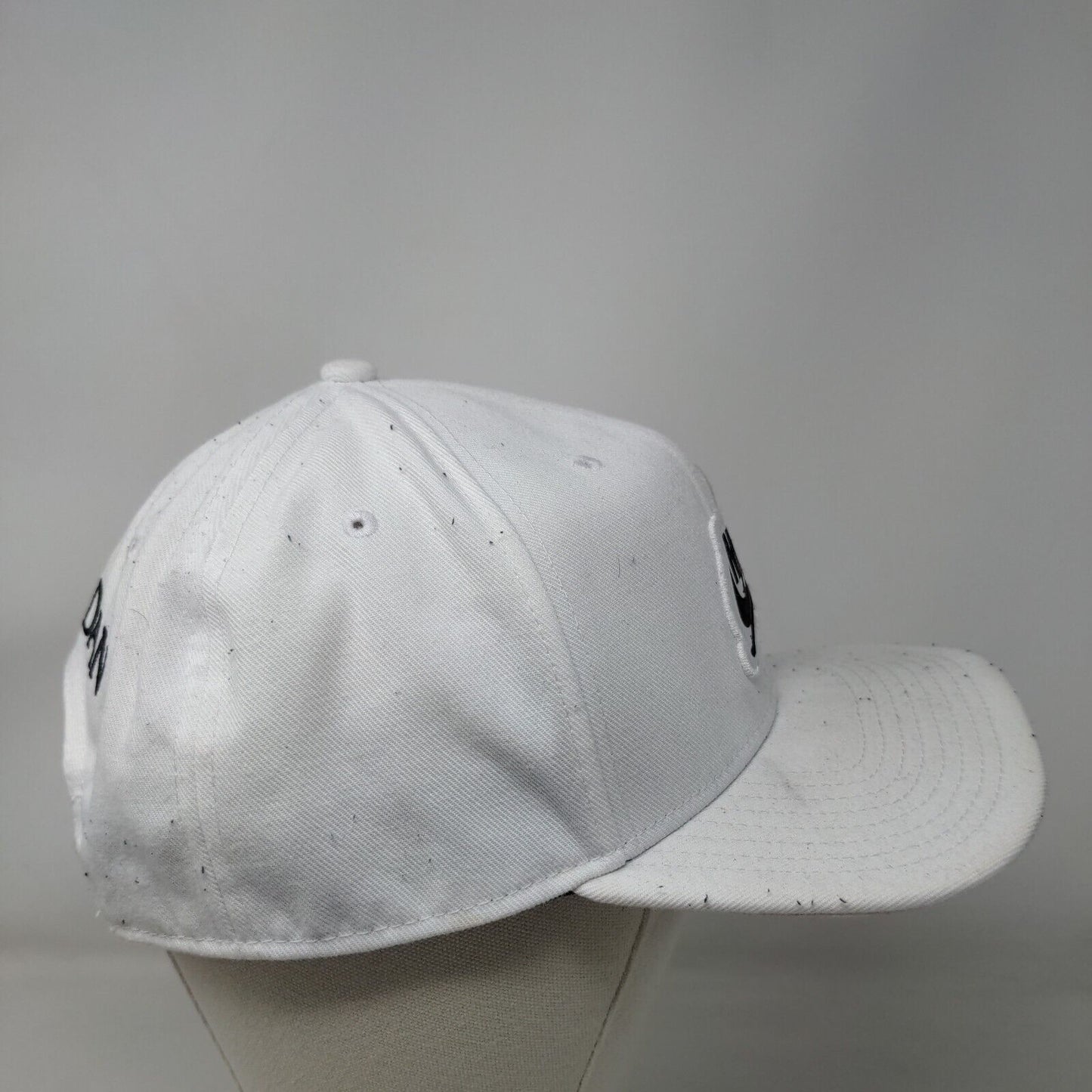 Nike Air Jordan Jumpman Snapback Hat White OSFM Embroidered 6 Panel