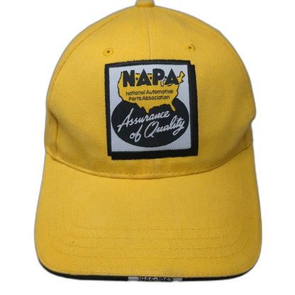 NAPA Automotive Assurance of Quality Baseball Cap Yellow One Size Slideback Hat