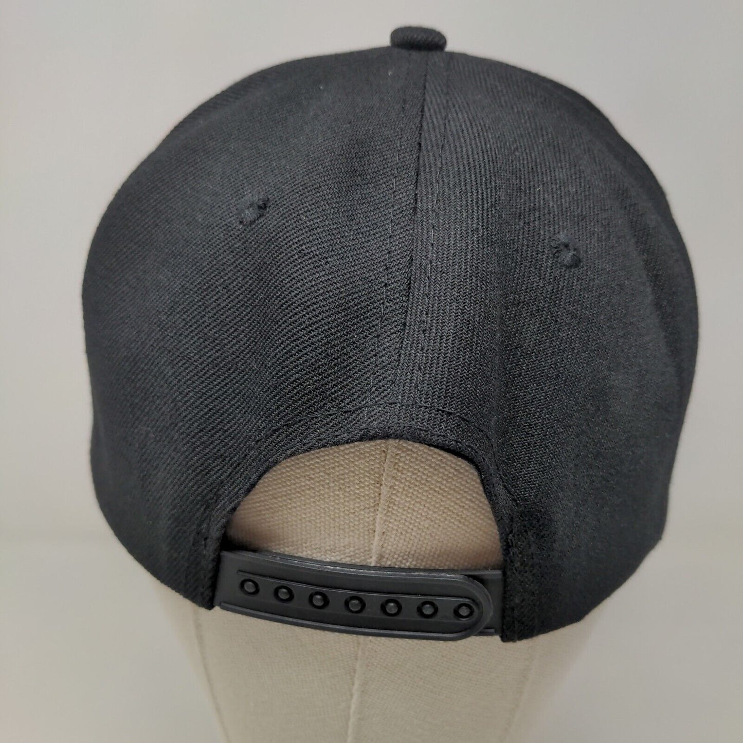 Foxin Men's Snapback Hat Black Adjustable Team Jugosos Embroidered Logo