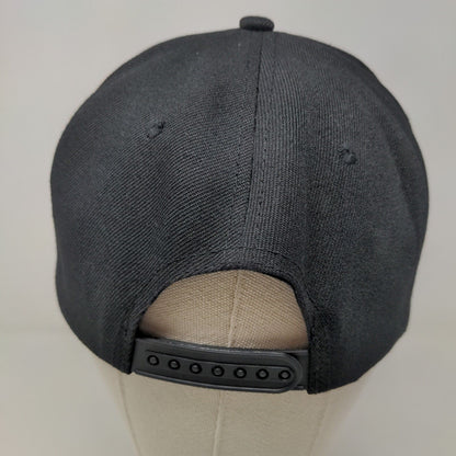 Foxin Men's Snapback Hat Black Adjustable Team Jugosos Embroidered Logo