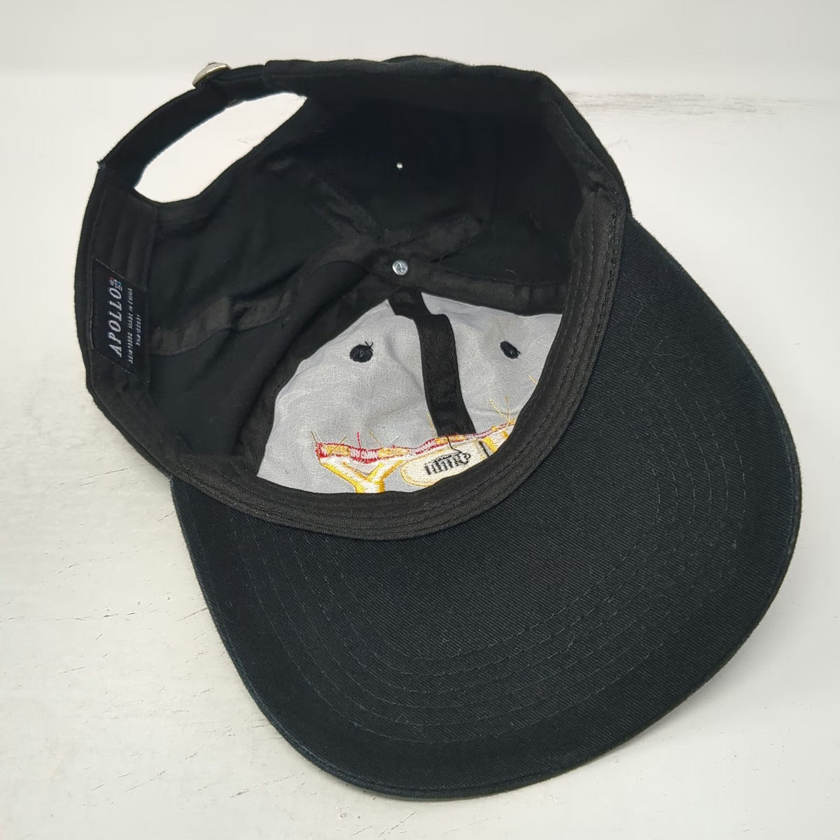Apollo USA Judge Judy Baseball Cap Black One Size Slideback Hat TV Show Logo
