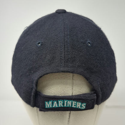 Nike Seattle Mariners MLB Blue One Size Baseball Cap Wool Strapback Logo Swoosh