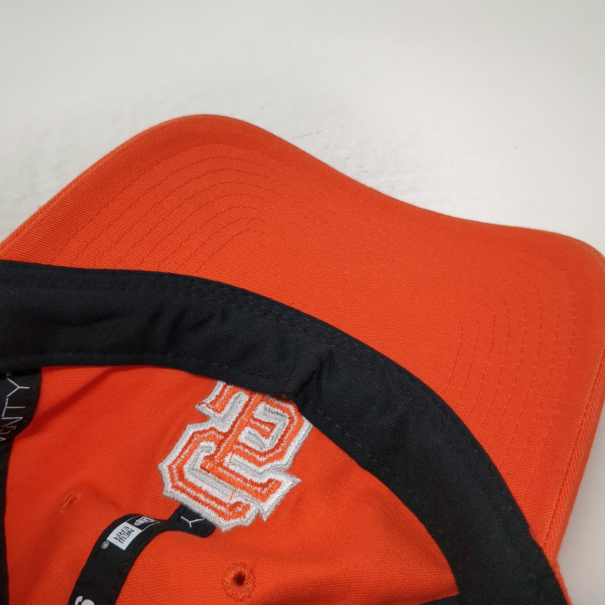 San Francisco Giants MLB New Era Orange One Size Baseball Cap Hat Bridge 9TWENTY
