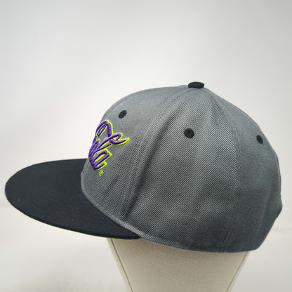 Coca-Cola Snapback Gray Black Green One Size Atlanta Since 1886 Underbrim Hat