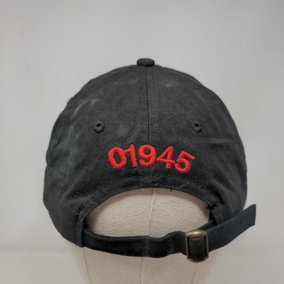 The Little Store 01945 Slideback Hat Black One Size Embroidered 6 Panel