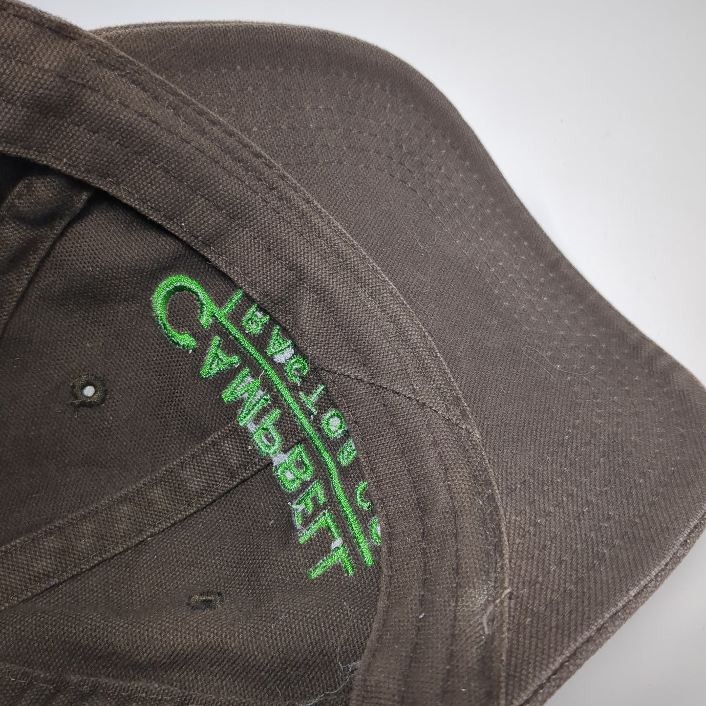 Campbell Tractor Co. Idaho Baseball Cap Brown One Size Adjustable John Deere