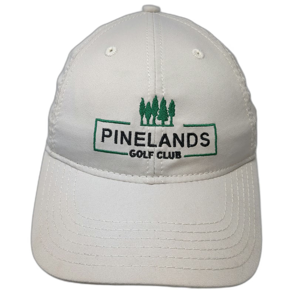 Legacy Athletic Baseball Cap Beige One Size Pinelands Golf Club US Flag Hat