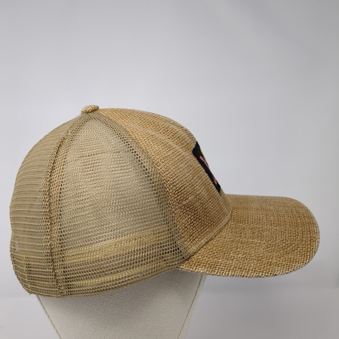 Hang Loose Snapback Mesh Back Trucker Hat Tan One Size Quiksilver