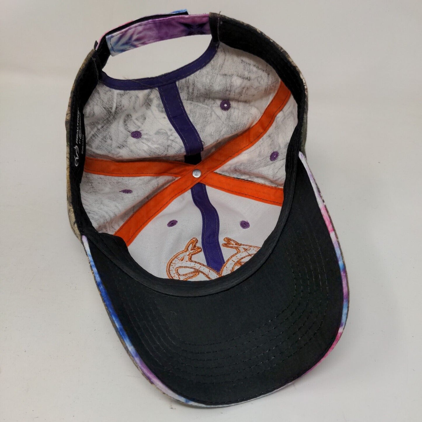 Realtree Strapback Hat Camouflage One Size Embroidered Adjustable Outdoor Cap