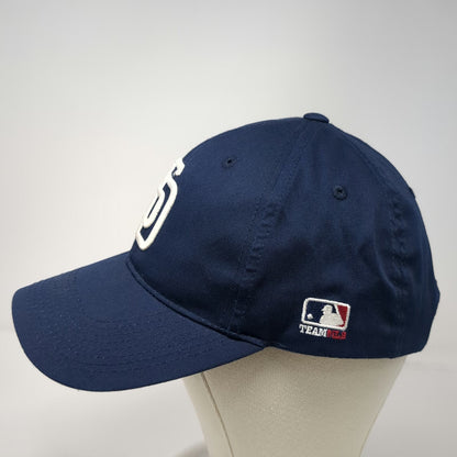 San Diego Padres MLB Outdoor Cap Blue Baseball Cap One Size SD Logo Strapback