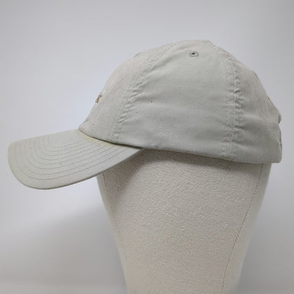 Titleist Baseball Cap Beige One Size Embroidered Logo Adjustable Slideback Hat
