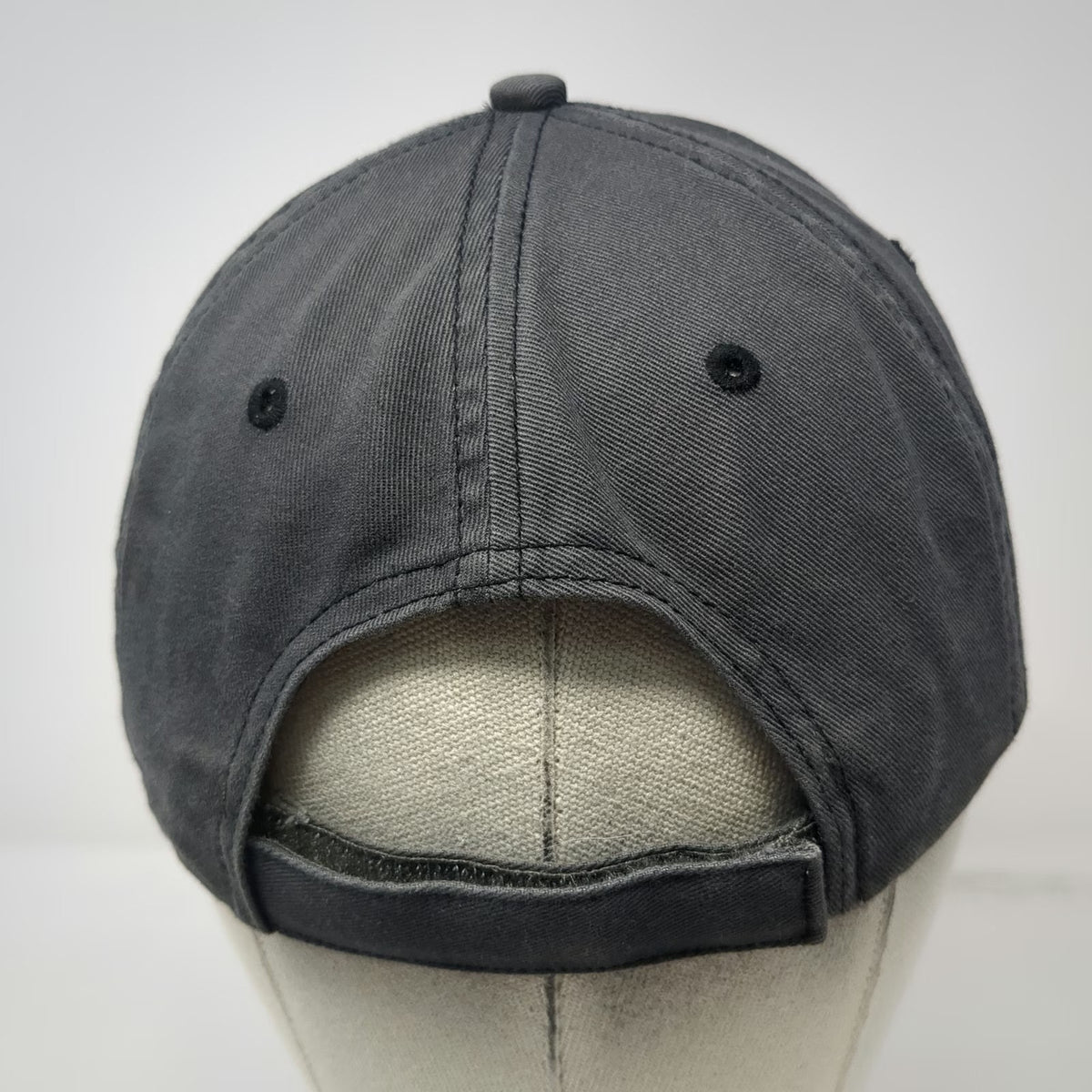 Port Authority Baseball Cap Gray One Size Automated Dairy Systems Strapback Hat
