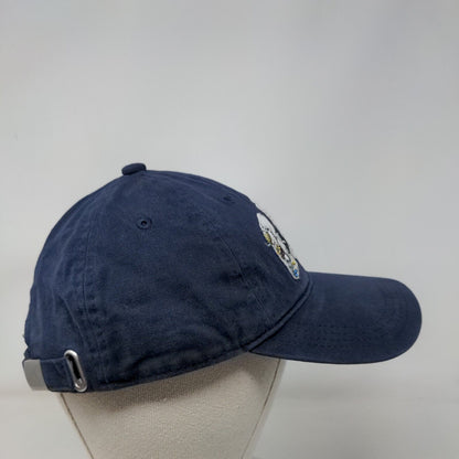 Gap Floral Logo Patch Slideback Hat Blue One Size Adjustable Vent Holes