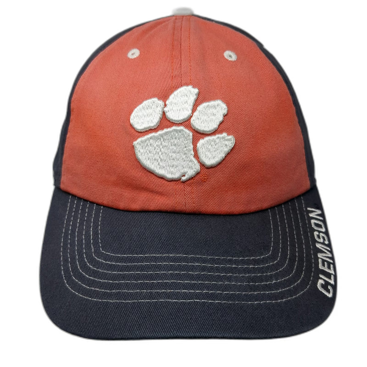 Clemson Tigers NCAA Fan Favorite Cap Orange Blue One Size Paw Embroidered Hat