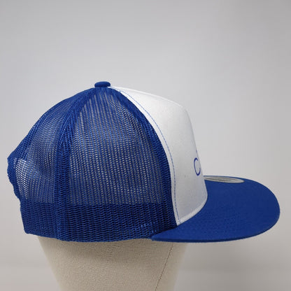Ciroc Snapback Trucker Hat Blue One Size Adjustable Mesh Back Classics Yupoong