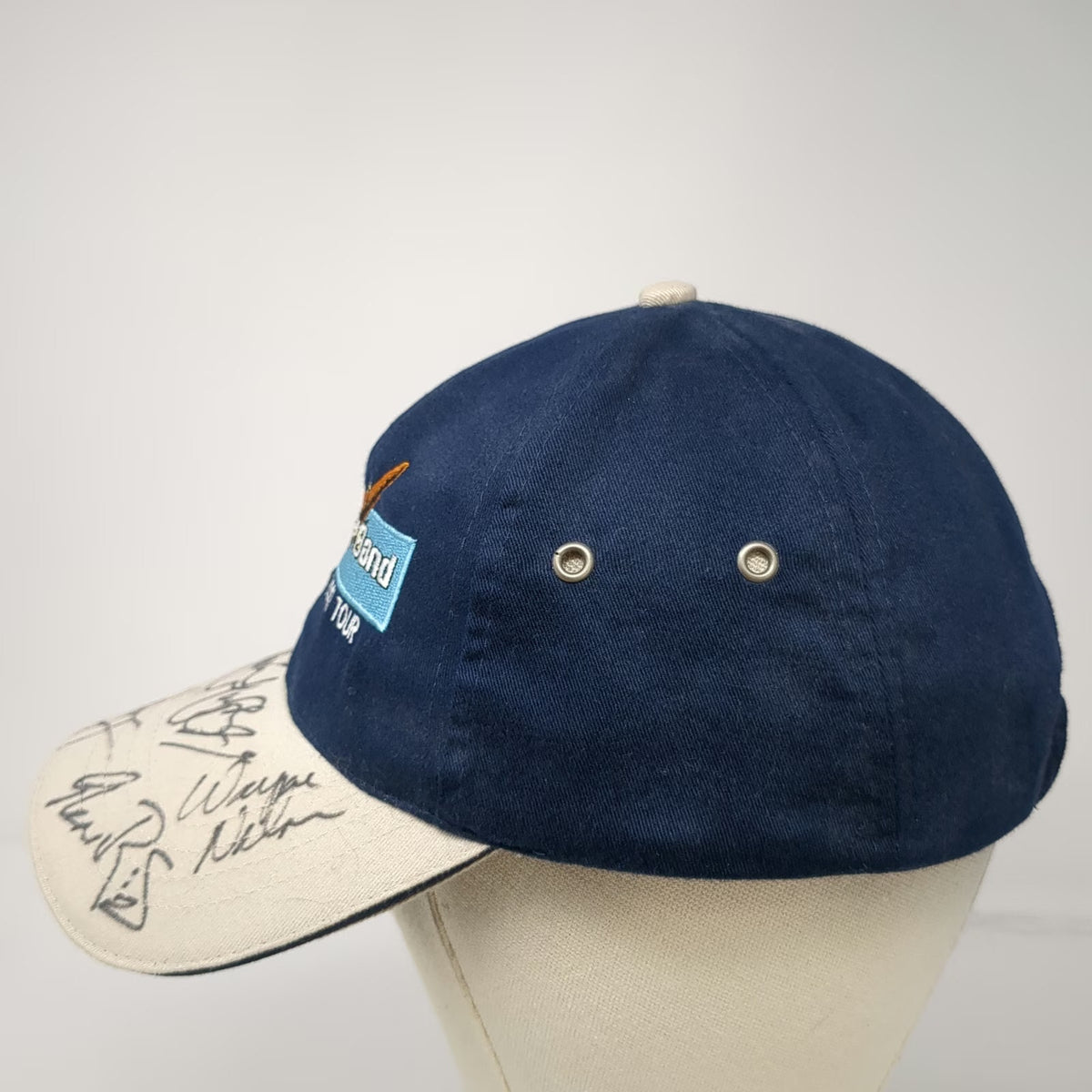 HeadShot Baseball Cap Blue OS Little River Band 2001 Tour Platypus Hat Vintage