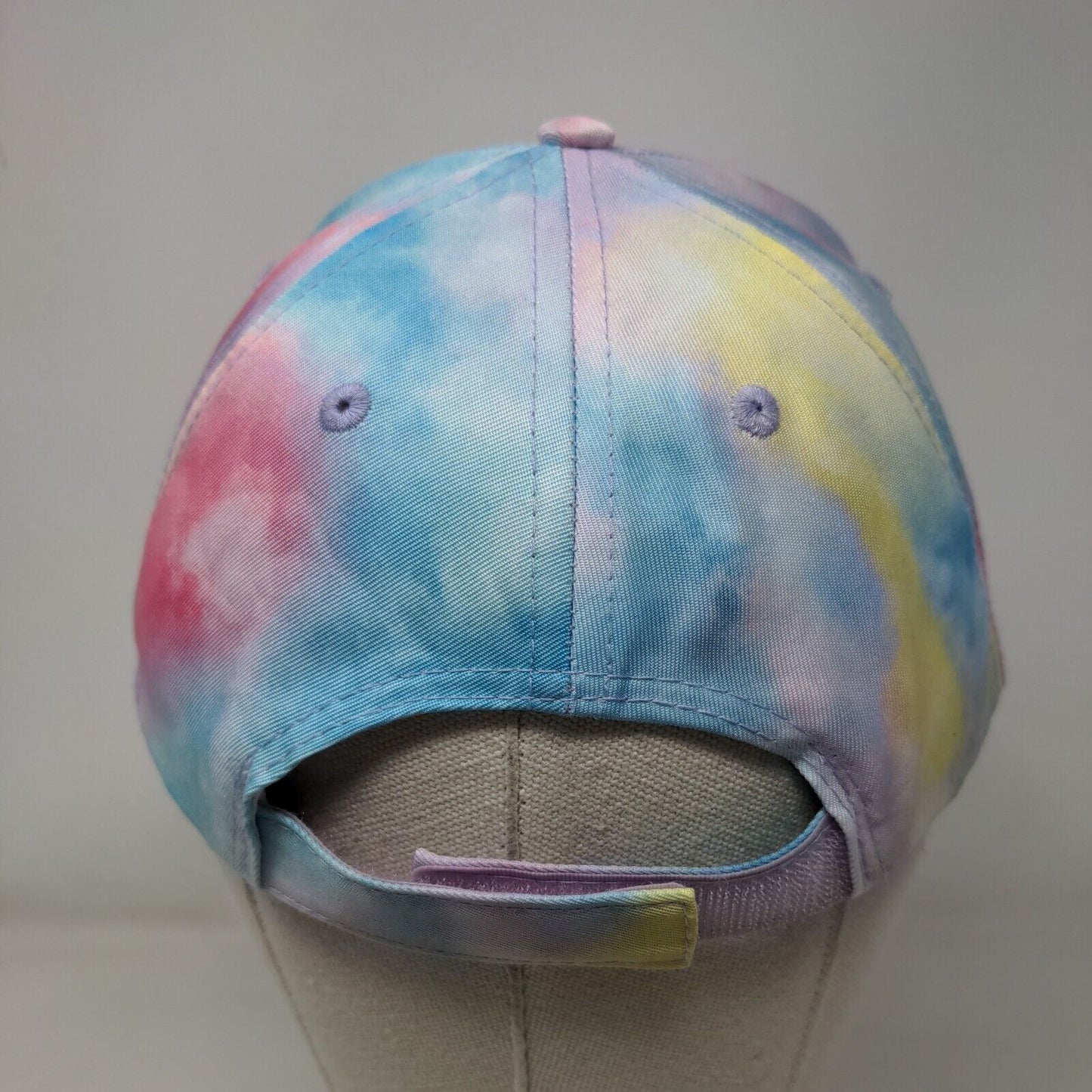 GRL PWR Strapback Hat Multicolor One Size Adjustable Tie Dye Wonder Nation