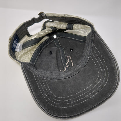 Idaho Slideback Mesh Back Trucker Hat Gray One Size Embroidered Home Free