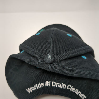Bio-Clean Go Green Strapback Hat Black One Size Adjustable Embroidered