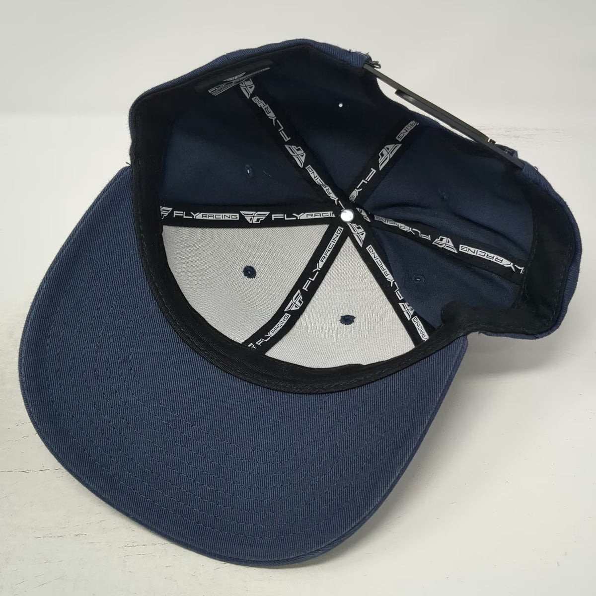 Fly Racing Snapback Hat Blue One Size Powder Crew Mountain Moto Snow Gear