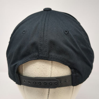 Yupoong Snapback Black One Size Hat ZeroAvia Aviation Logo Structured Travel Cap