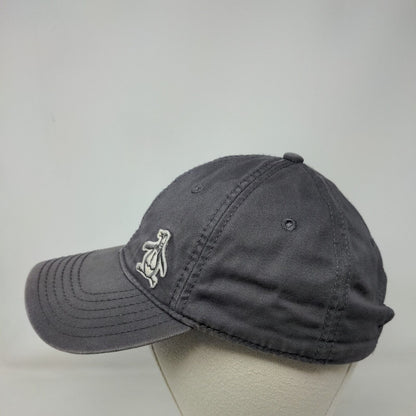 Penguin Slideback Hat Gray One Size Adjustable Embroidered 6 Panel Munsingwear