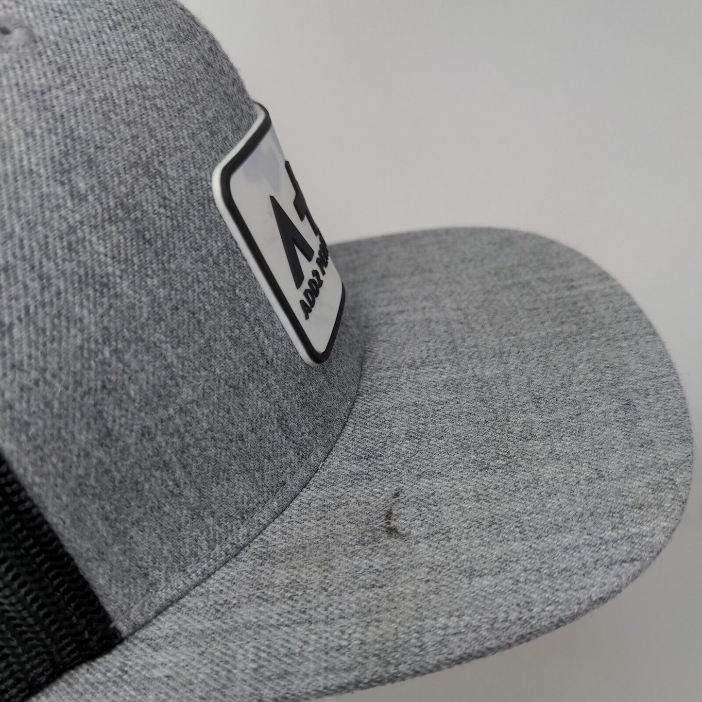 Add 2 Performance Patch Snapback Trucker Hat Gray One Size Mesh Back