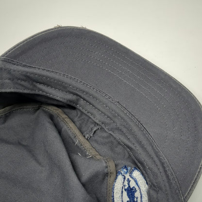 Kona Brewing Co Army Cap Gray One Size Distressed Adjustable Strapback Hat Logo