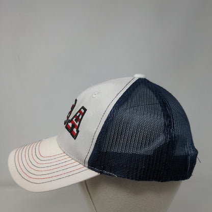 USA Flag Snapback Mesh Back Trucker Hat Multi OSFM Colorblock 6 Panel