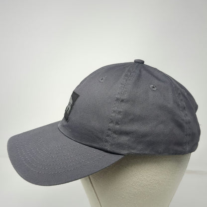 Buffalo Outdoors Baseball Cap Gray One Size Cotton Patch Logo Slideback Hat