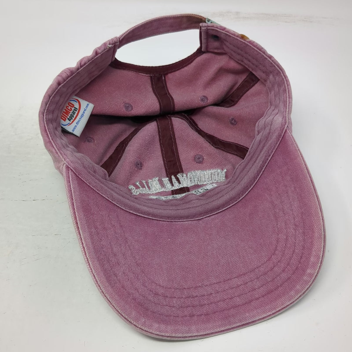DIMCO Apparel Baseball Cap Pink One Size Multnomah Falls Oregon Est 1859 hat